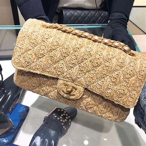 chanel braided bag